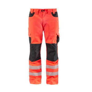 PANTALON CARGO HW DAKOTA ROJO FLUOR